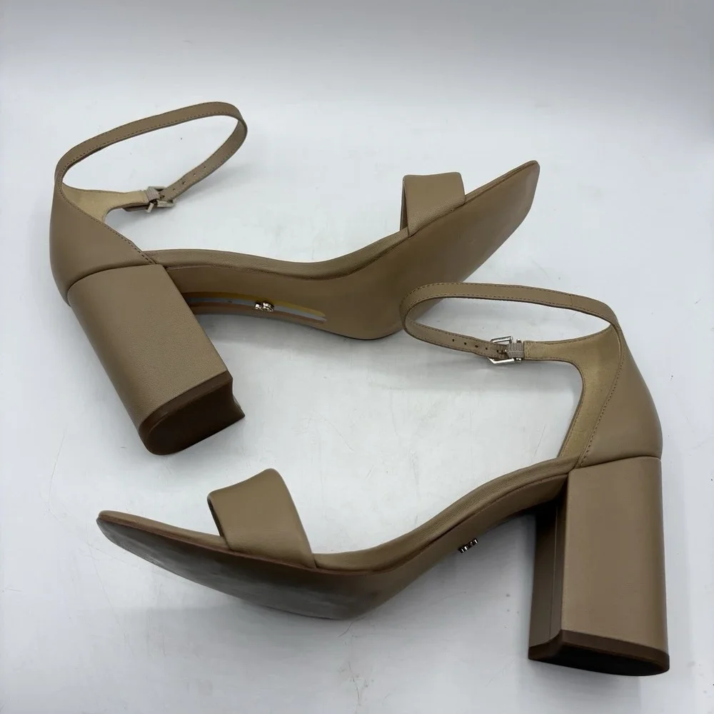 Sam Edelman Daniella‎ Women's Heels Beige Size 10 Classic Preppy